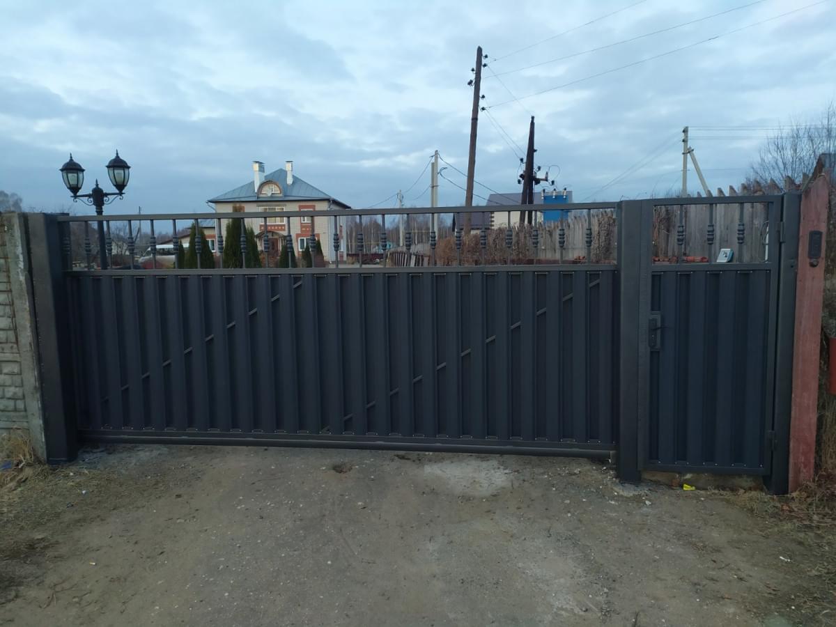 Кованые ворота